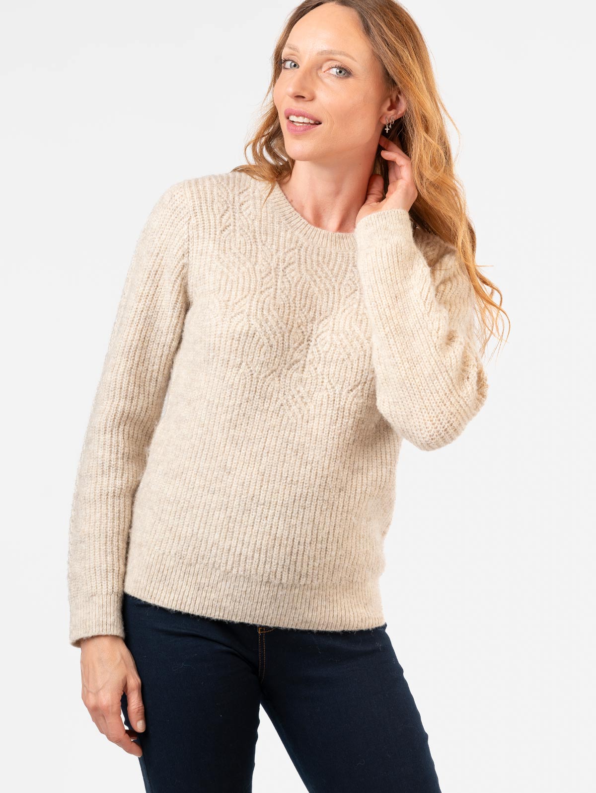 Pull maille anglaise