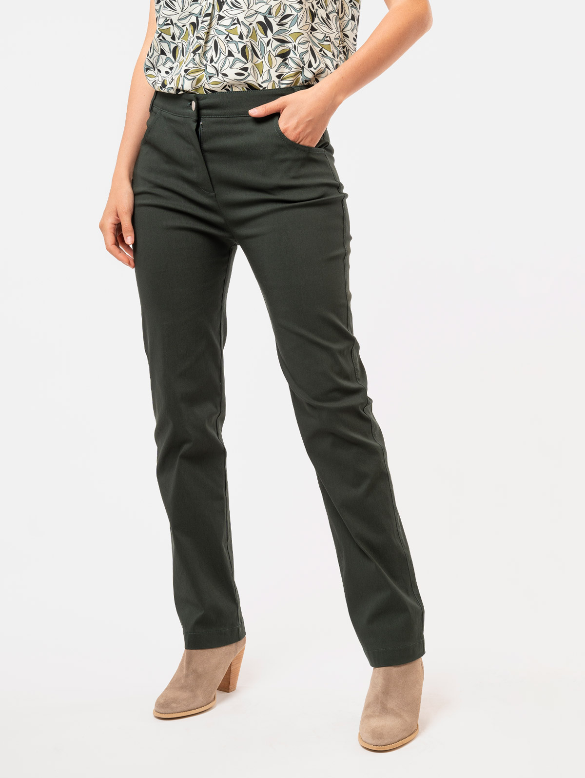 Pantalon uni bengaline - maboutiqueplus