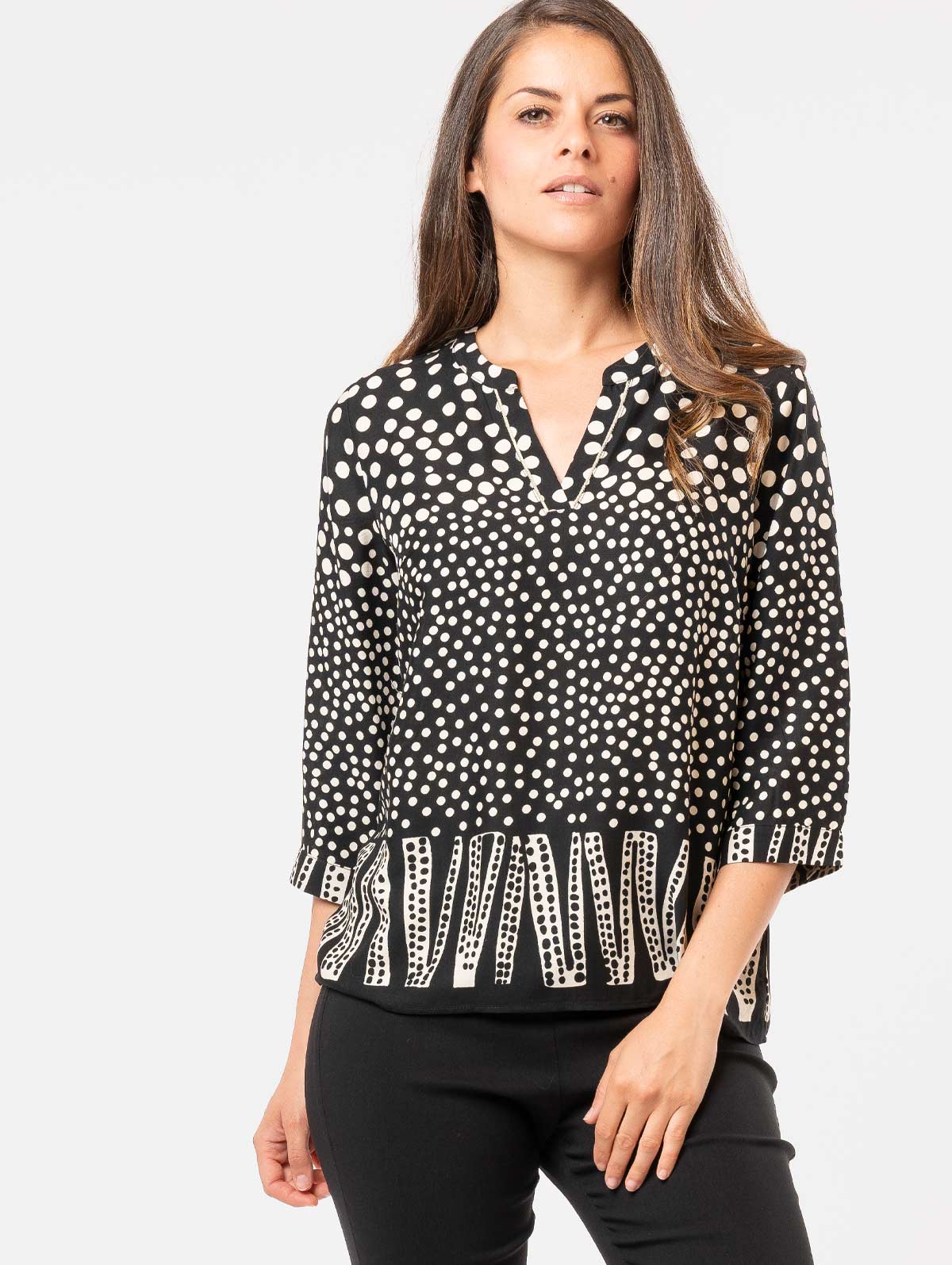  Blouse imprimé pois - maboutiqueplus